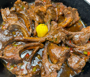 Tropical Heat Lamb Chops