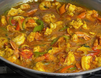 Coconut Curried Shrimp