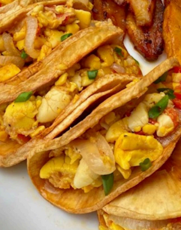 Breadfruit Tacos